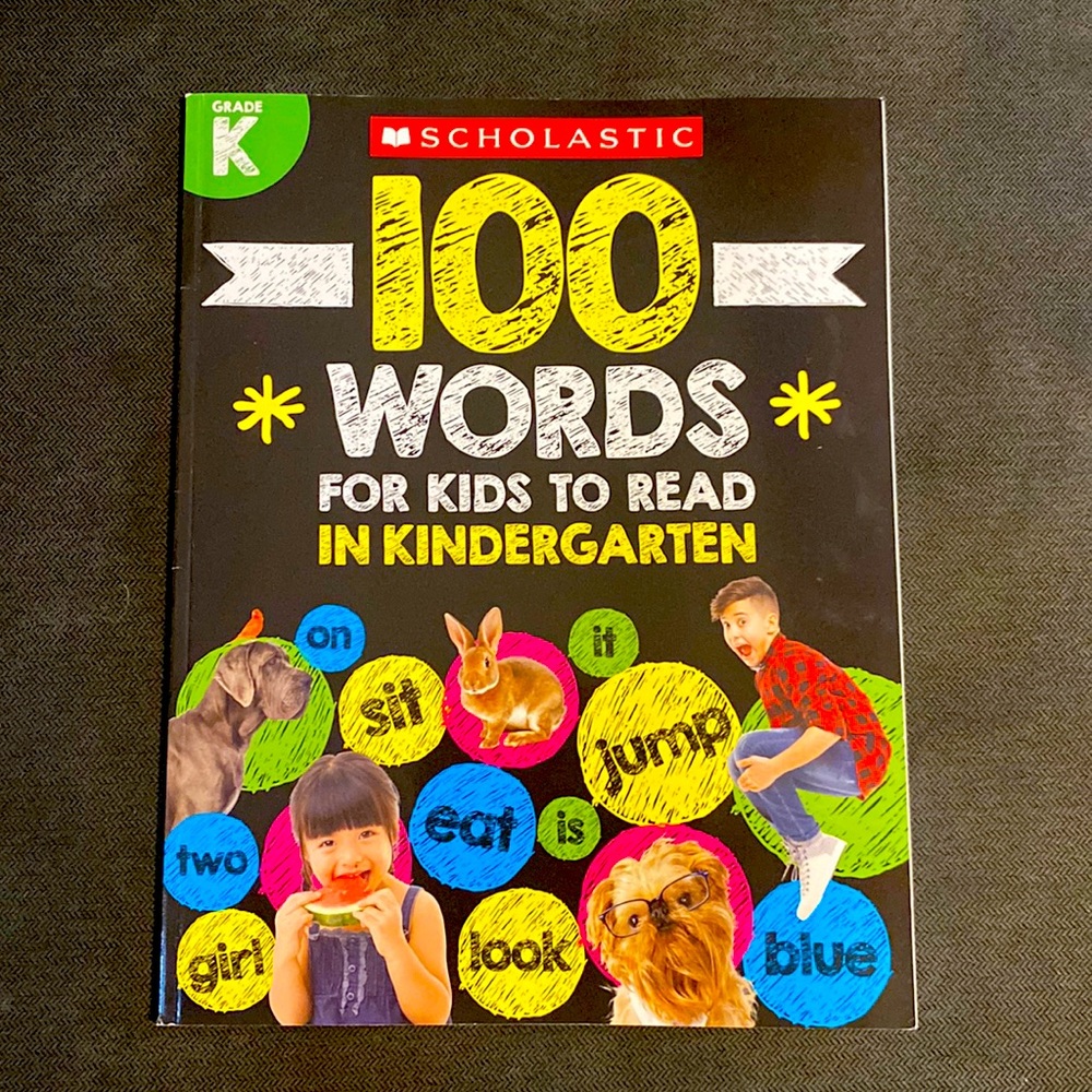 100 kindergarten words to read